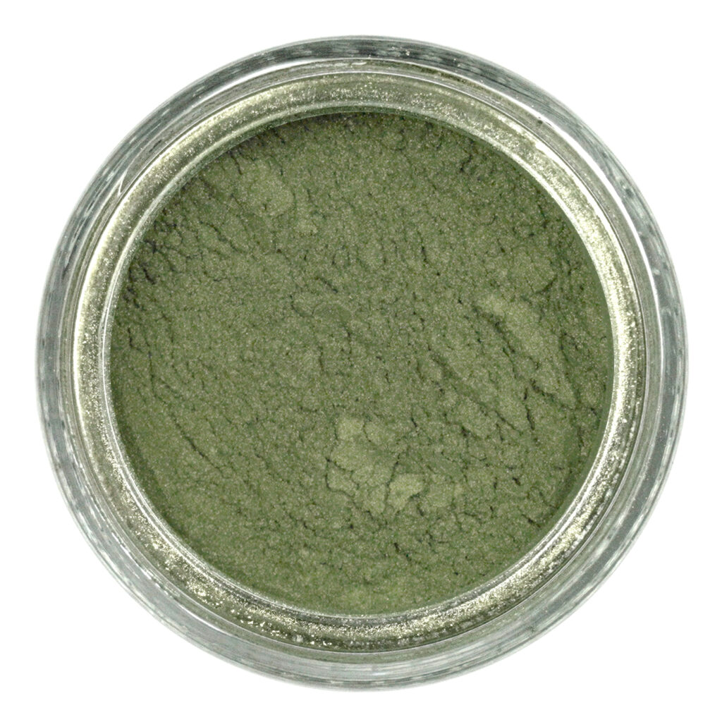 Iridescent Bronze Green Pigment