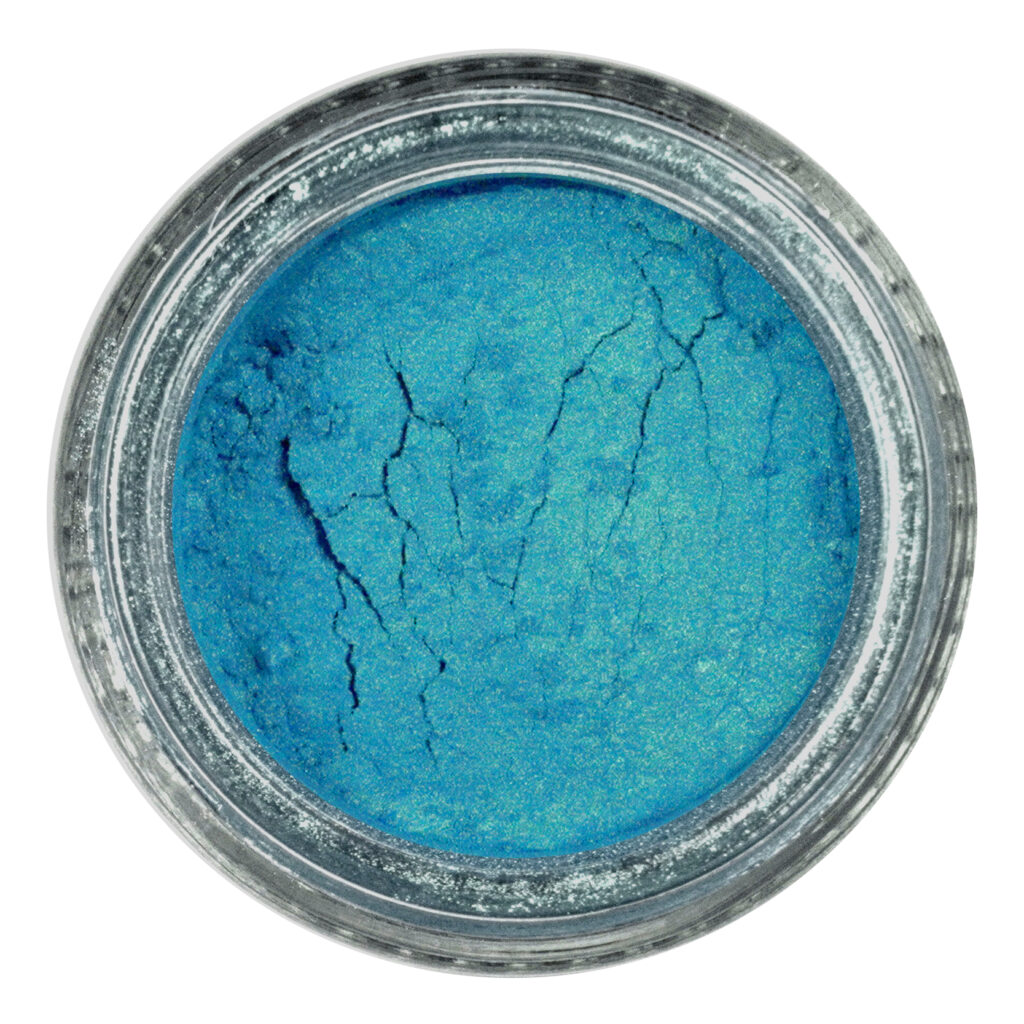 Iridescent Teal Pigment