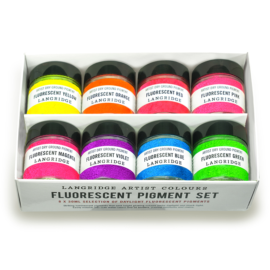 Fluorescent Pigment Set